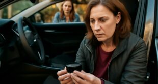 Una madre descubre un rastreador GPS en su auto colocado por su hija y documenta en silencio la manipulación familiar
